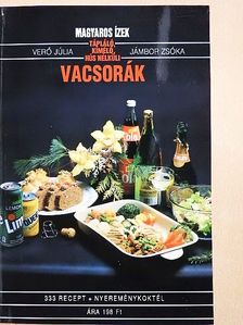 Jámbor Zsóka - Magyaros ízek, tápláló, kímélő, hús nélküli vacsorák [antikvár]
