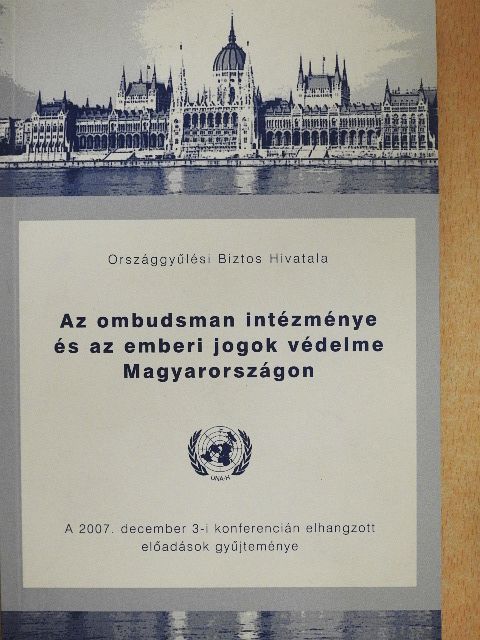 Gömbös Ervin - Az ombudsman intézménye és az emberi jogok védelme Magyarországon [antikvár]