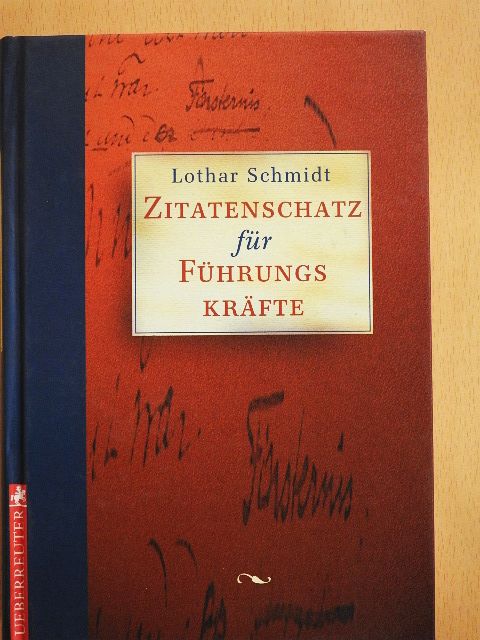 Zitatenschatz für Führungskräfte [antikvár]