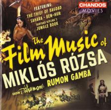 THE FILMMUSIC OF MIKLÓS RÓZSA  CD GAMBA