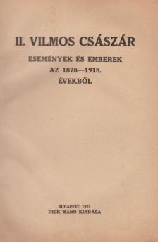 II. Vilmos császár [antikvár]
