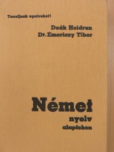 Deák Heidrun - Német nyelv alapfokon [antikvár]
