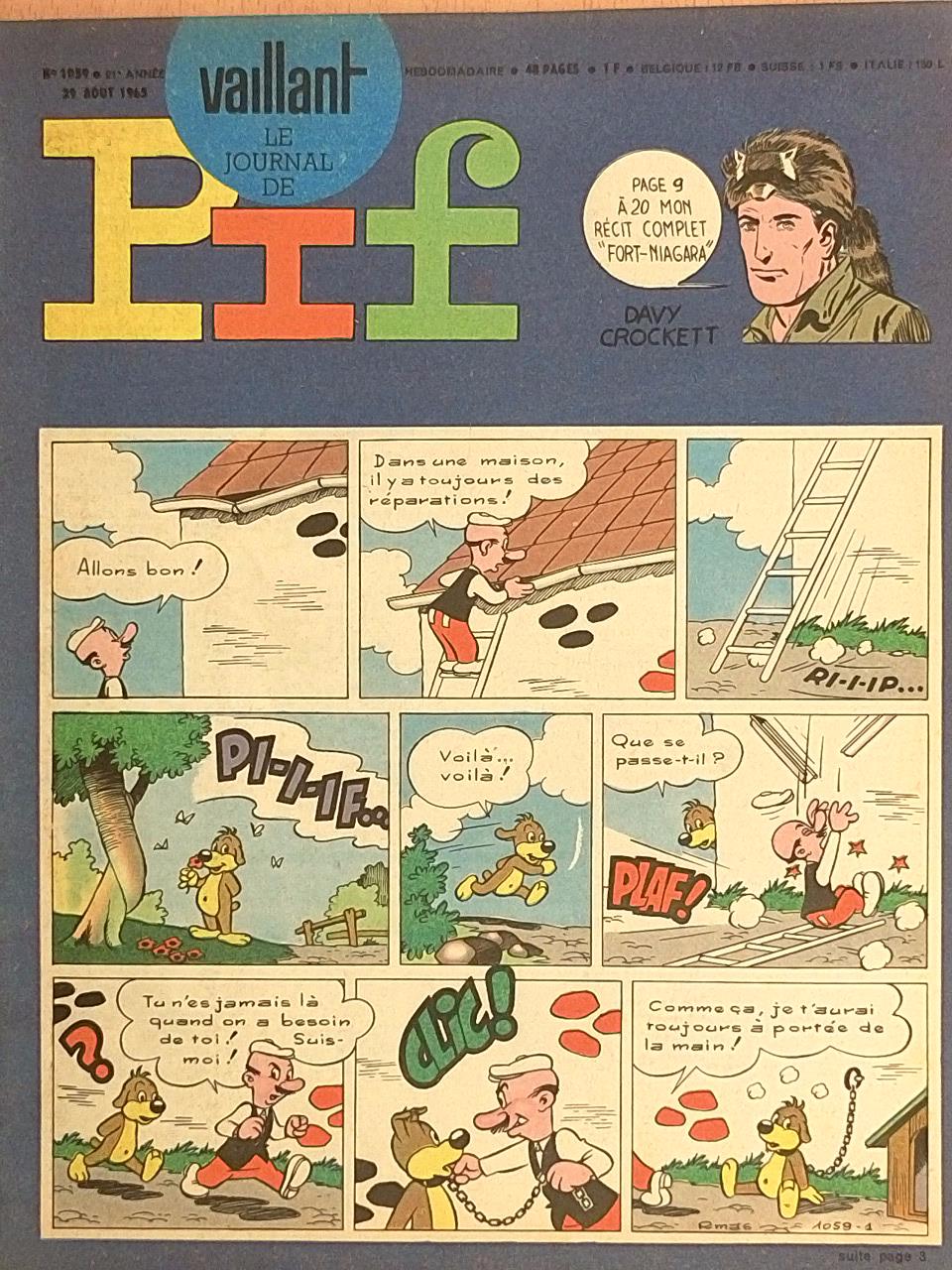 Cézard - Pif 29 Aout 1965 [antikvár]