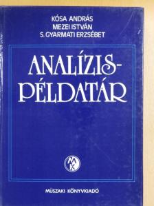 Kósa András - Analízis-példatár [antikvár]