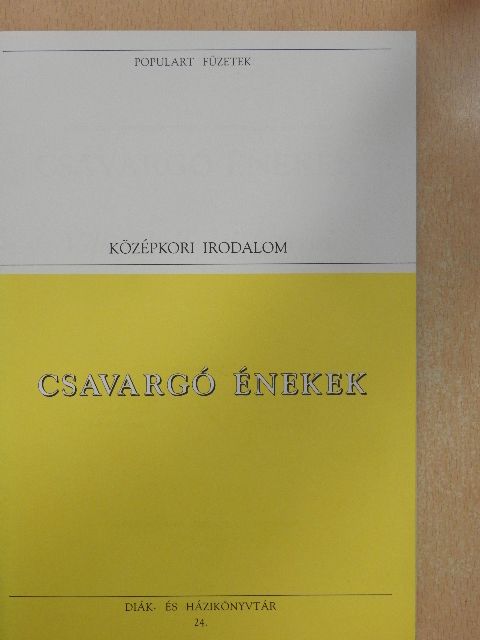 Francois Villon - Csavargó énekek [antikvár]