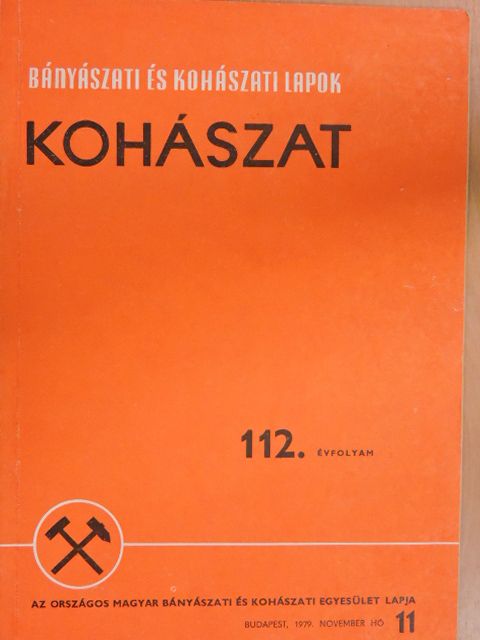 Dr. Almássy József - Bányászati és Kohászati Lapok - Kohászat/Öntöde 1979. november [antikvár]