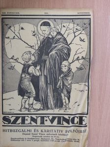 Dr. P. Florián O. F. M. - Szent Vince 1941. november [antikvár]
