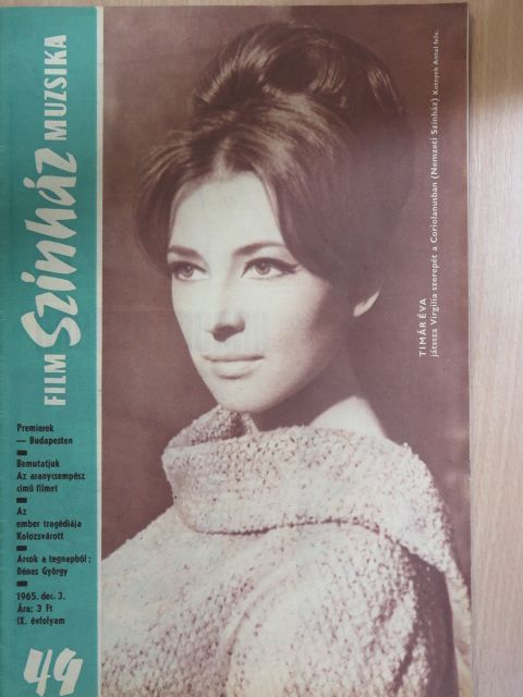 Berkes Erzsébet - Film-Színház-Muzsika 1965. december 3. [antikvár]