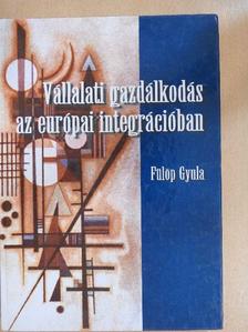 Fülöp Gyula - Vállalati gazdálkodás az európai integrációban [antikvár]