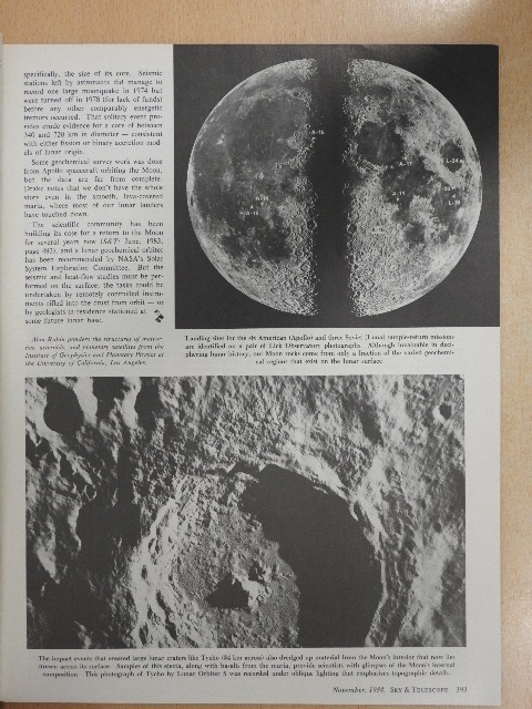 Alan E. Rubin - Sky & Telescope November 1984 [antikvár]