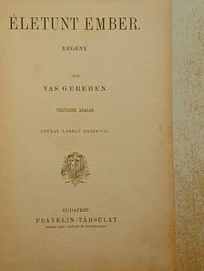 Vas Gereben - Életunt ember [antikvár]