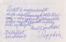 Papp Béla - Hogy tetteiddel mindenkin segíts, "...hass, alkoss, gyarapíts!" (dedikált) (aláírt) [antikvár]