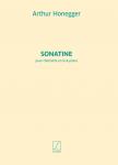 HONEGGER - SONATINE H42 POUR CLARINETTE IN LA & PIANO