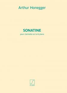 HONEGGER - SONATINE H42 POUR CLARINETTE IN LA & PIANO