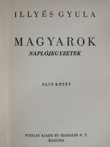 Illyés Gyula - Magyarok I-II. [antikvár]