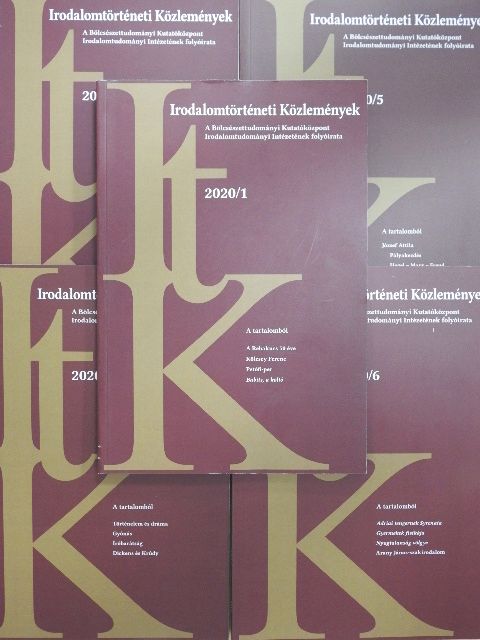 Császtvay Tünde - Irodalomtörténeti Közlemények 2020. (nem teljes évfolyam) [antikvár]