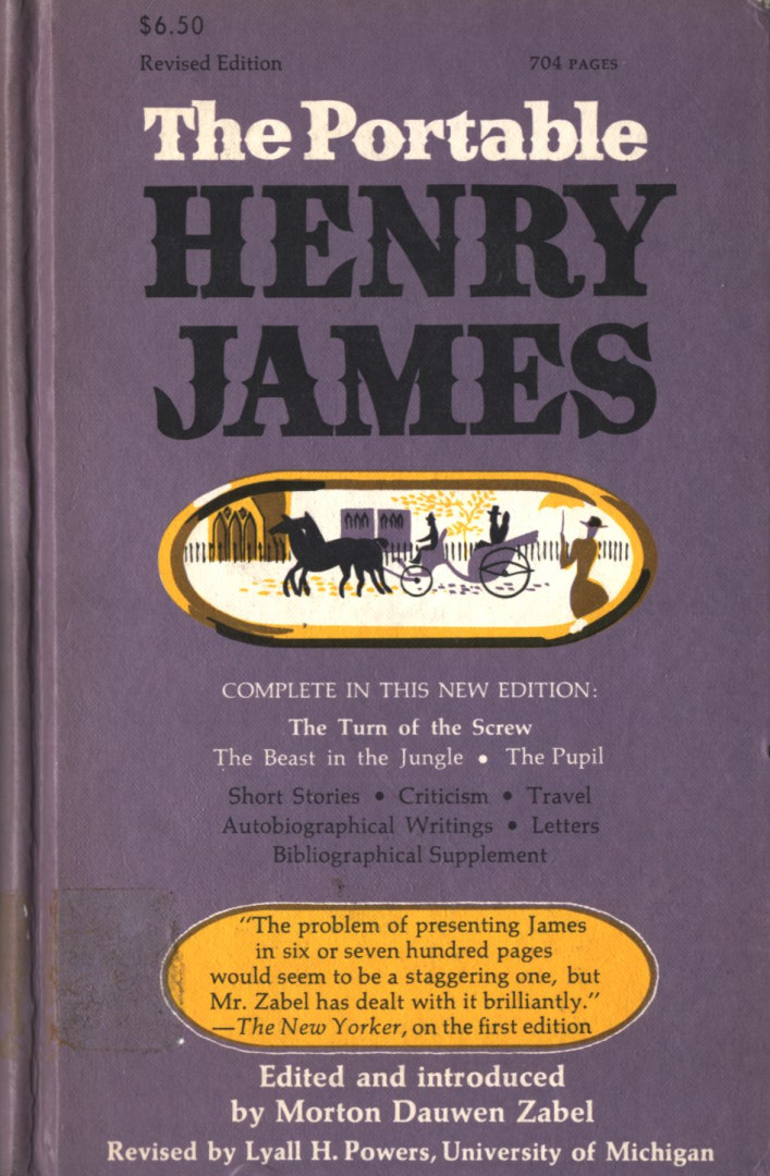 Morton Dauwen Zabel - The Portable Henry James [antikvár]
