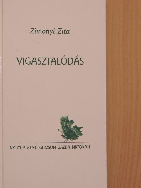 Zimonyi Zita - Vigasztalódás [antikvár]