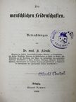 Dr. med. H. Klencke - Die menschlichen Leidenschaften (gótbetűs) [antikvár]