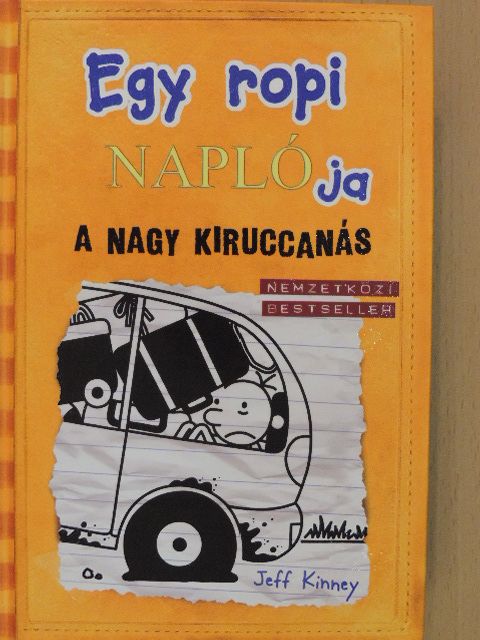 Jeff Kinney - Egy ropi naplója 9. [antikvár]