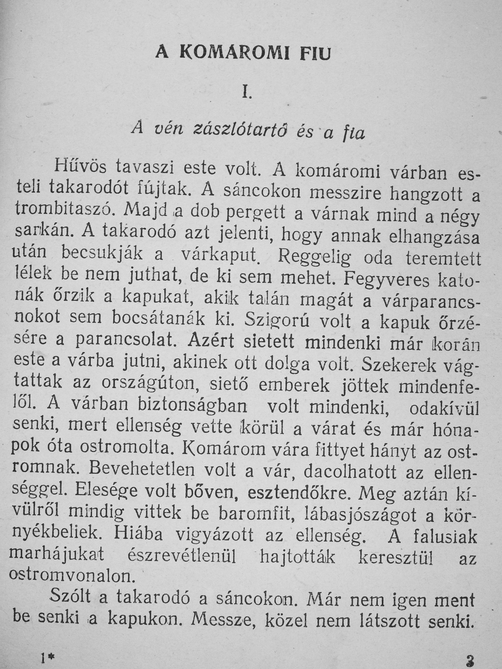 Krudy Gyula - A komáromi fiu [antikvár]