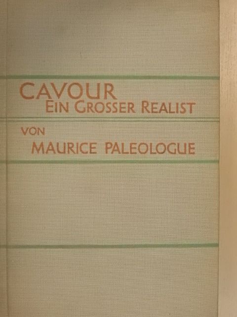 Maurice Paléologue - Cavour [antikvár]