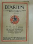 Tellyesniczky Mária - Diarium 1932/1-2. [antikvár]