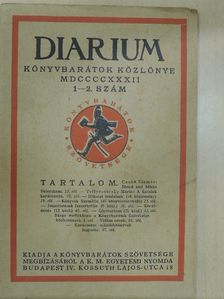 Tellyesniczky Mária - Diarium 1932/1-2. [antikvár]