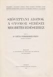 Dr. Czeyda-Pommersheim Ferenc - Szövettani adatok a gyomor sebészi megbetegedéseihez [antikvár]