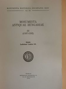 Monumenta antiquae hungariae III [antikvár]