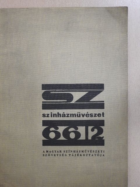 Gianfranco de Bosio - Színházművészet 1966. június [antikvár]
