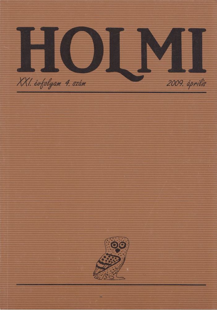 Réz Pál - Holmi 2009. április [antikvár]