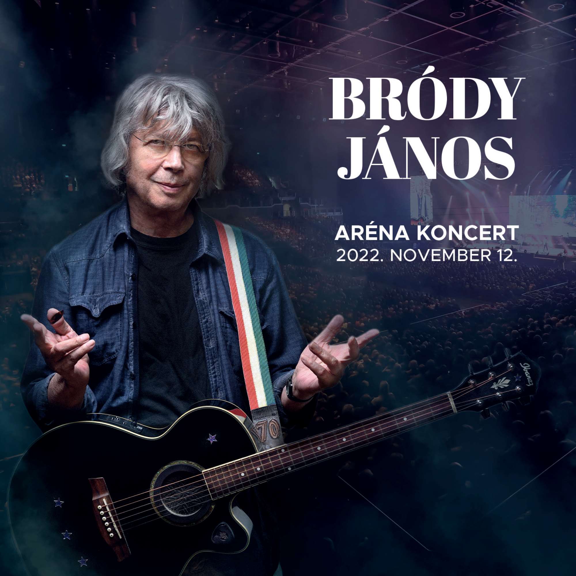 Bródy János - ARÉNA KONCERT 2022.NOVEMBER 12. 2CD BRÓDY JÁNOS