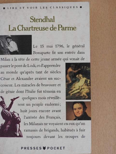 Stendhal - La Chartreuse de Parme [antikvár]