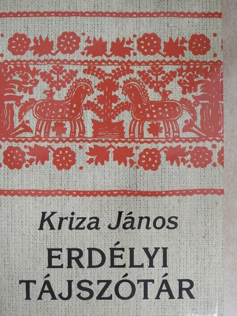Kriza János - Erdélyi tájszótár [antikvár]