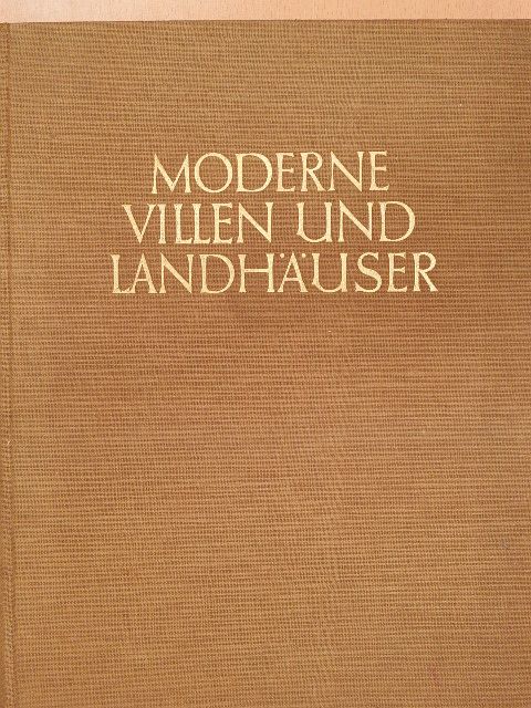 H. de Fries - Moderne Villen und Landhäuser [antikvár]