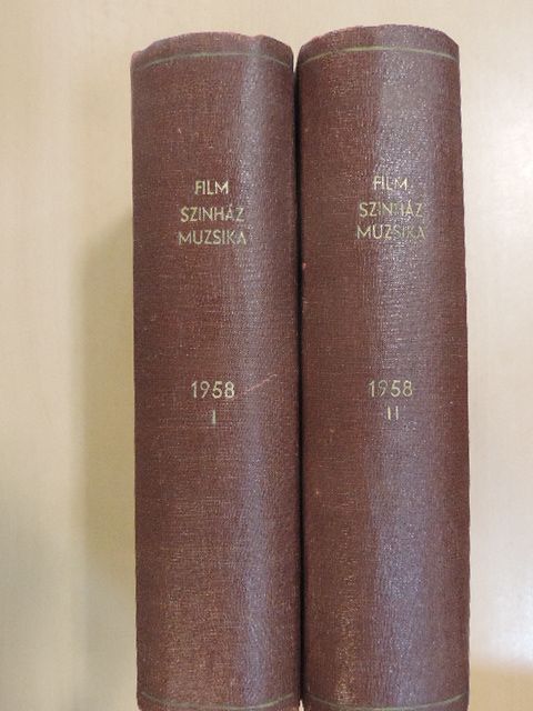 Hámori Ottó - Film-Színház-Muzsika 1958. január-december I-II. [antikvár]