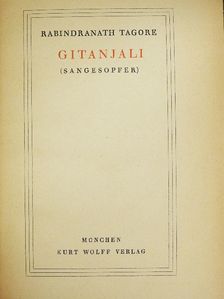 Rabindranath Tagore - Gitanjali [antikvár]