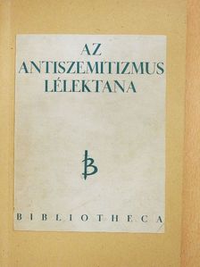 Hermann Imre - Az antiszemitizmus lélektana [antikvár]