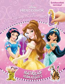 Disney - Matricás mókafüzet: Gyönyörű hercegnők