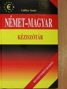 Csiffáry Tamás - Német-magyar kéziszótár [antikvár]