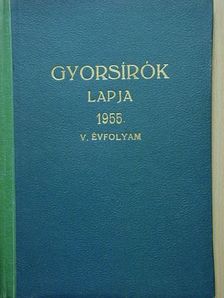 Gyorsírók lapja 1955. január-december [antikvár]