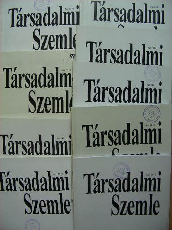 Ács Ilona - Társadalmi Szemle 1996. január-december [antikvár]