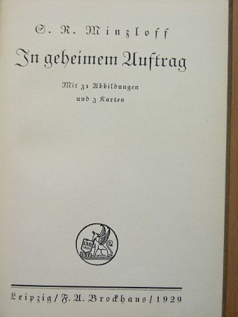S. R. Minzloff - In geheimem Auftrag (gótbetűs) [antikvár]