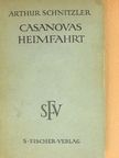 Arthur Schnitzler - Casanovas Heimfahrt [antikvár]