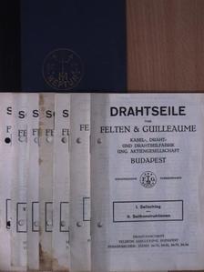 Drahsteile 1928. I-II./Sodronykötelek 1929. I-II., IV., V., VIII-IX., X. [antikvár]