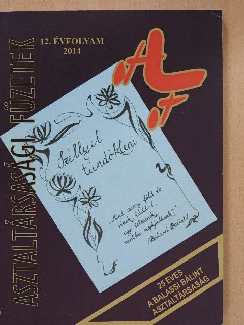 Asztaltársasági füzetek 2014 [antikvár]