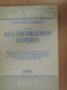 Általános Forgalmiadó Gyűjtemény 1995 [antikvár]