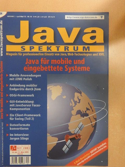 Angelika Langer - JavaSpektrum April/Mäi 2005 [antikvár]