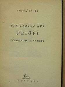 Petőfi Sándor - Petőfi válogatott versei [antikvár]